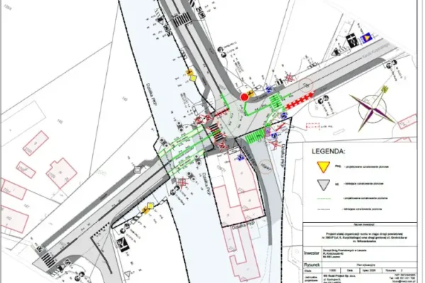 Włoszakowice: nowa organizacja ruchu przy skrzyżowaniu Kurpińskiego i Grotnickiej