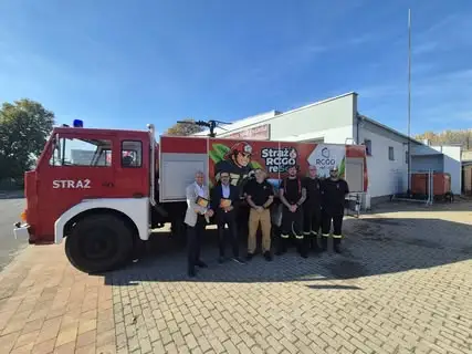 Zakład Gospodarki Komunalnej w Jelczu-Laskowicach kupił wóz strażacki od OSP Osieczna