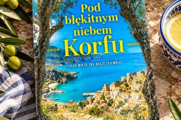 Biblioteka w Wijewie poleca powieść „Pod błękitnym niebem Korfu”