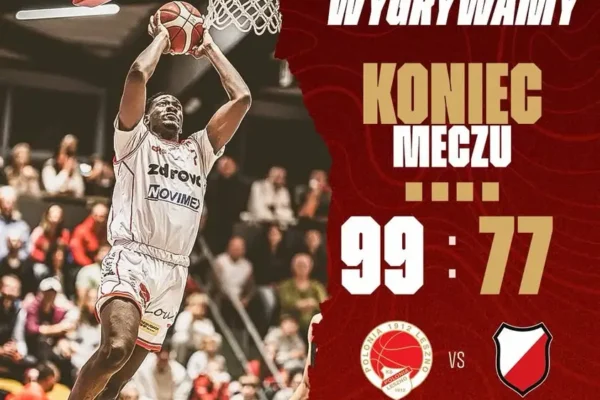 Koszykarze z Leszna wygrywają hit kolejki! Zobacz, kto zdobył punkty