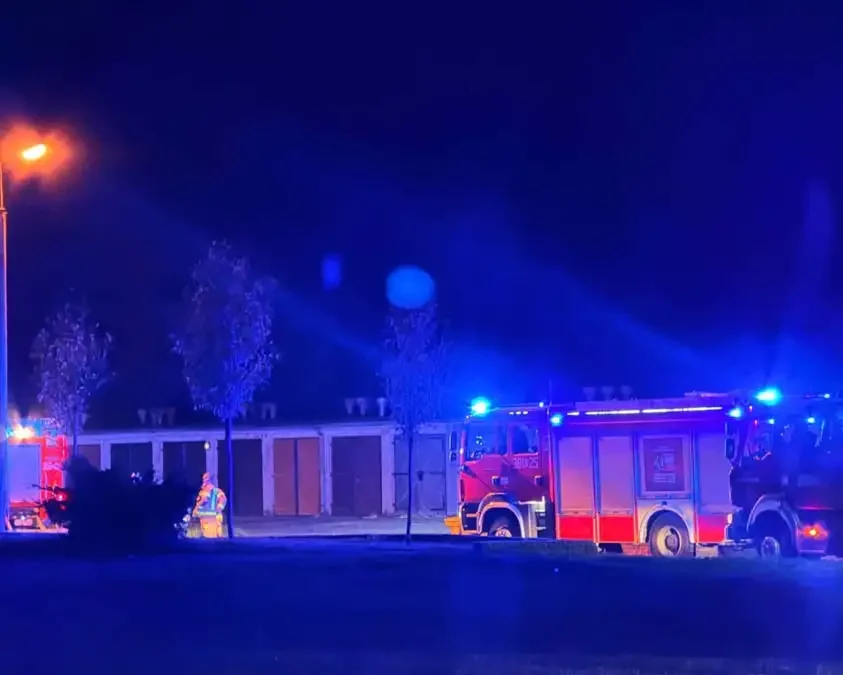 Czujka gazu postawiła na nogi strażaków z OSP Krzemieniewo i Pawłowic