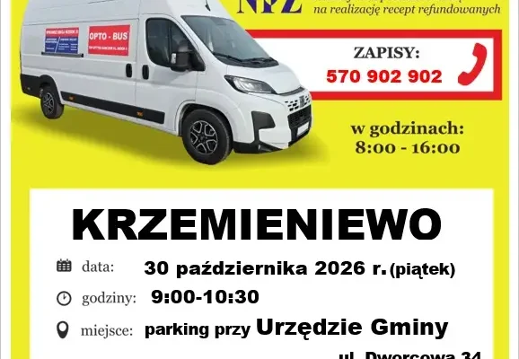 Bezpłatne badanie wzroku w Krzemieniewie – 30 października 2026