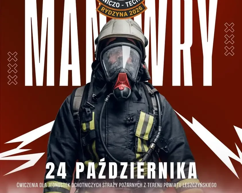 V Manewry Ratowniczo-Techniczne w Rydzynie już w sobotę