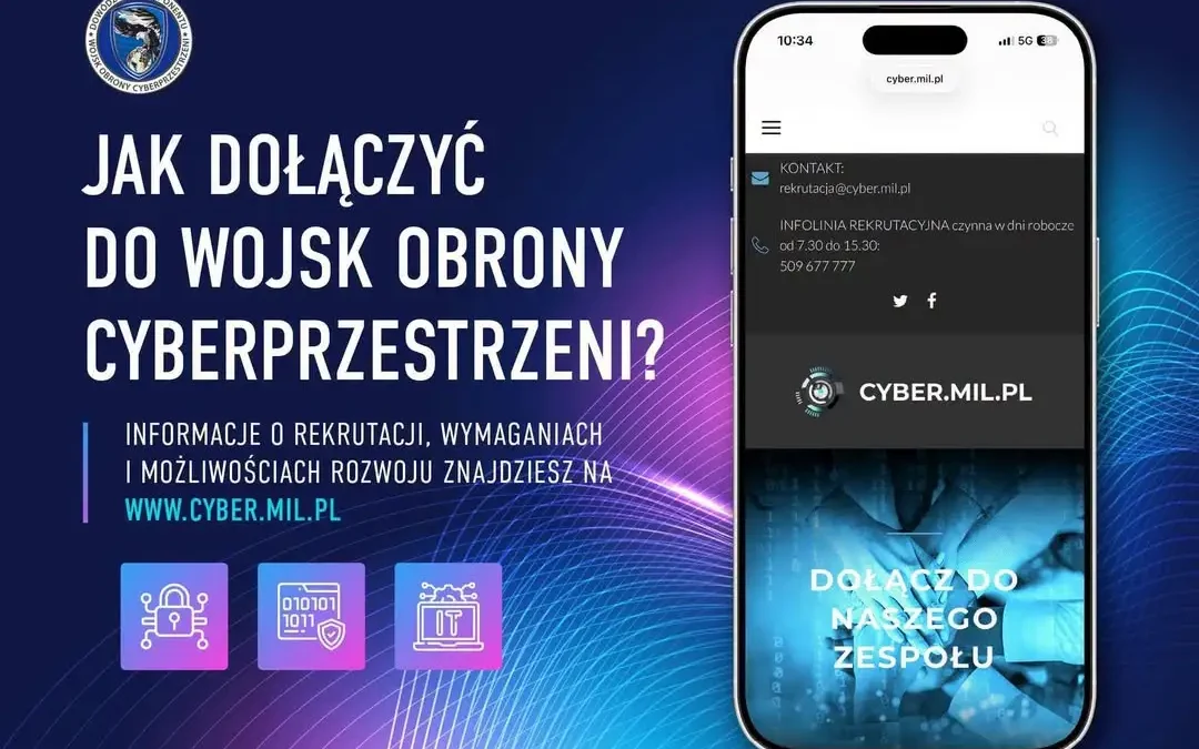 Wojska Obrony Cyberprzestrzeni szukają specjalistów – rusza nabór