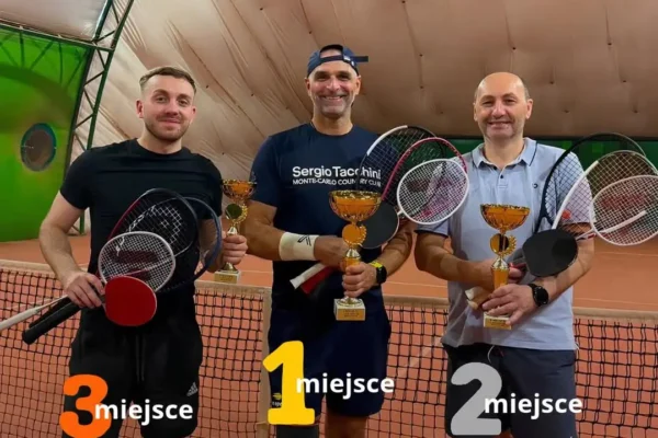 Jacek Maciejewski wygrywa Grand Prix Racketlon w Lesznie
