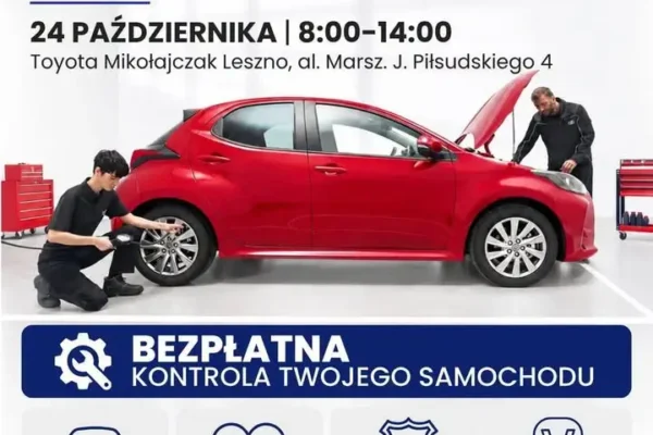 Bezpłatna kontrola auta i nauka pierwszej pomocy – w sobotę w Lesznie