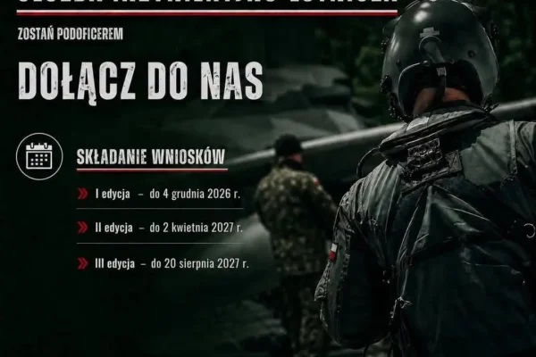 Służba Inżynieryjno-Lotnicza rekrutuje. Nabór do Dęblina potrwa do grudnia