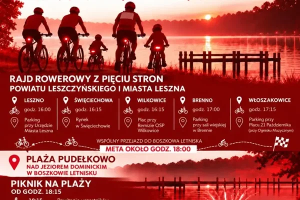 Biało-Czerwono Zakręceni: rajd rowerowy z okazji Święta Niepodległości w powiecie leszczyńskim