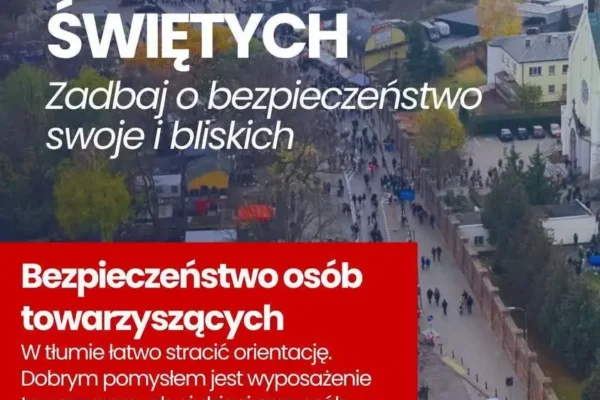 Bezpieczeństwo podczas Wszystkich Świętych – o czym warto pamiętać?