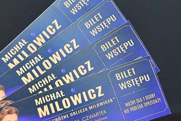 Cztery bezpłatne bilety na koncert Michała Milowicza w Rydzynie dla uczestników biegu